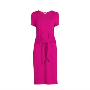 Time and Tru waist tie dress